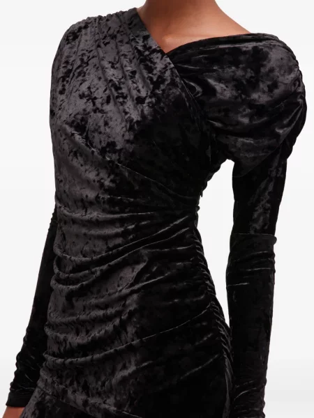 Rochie mini Ganni de costum negru