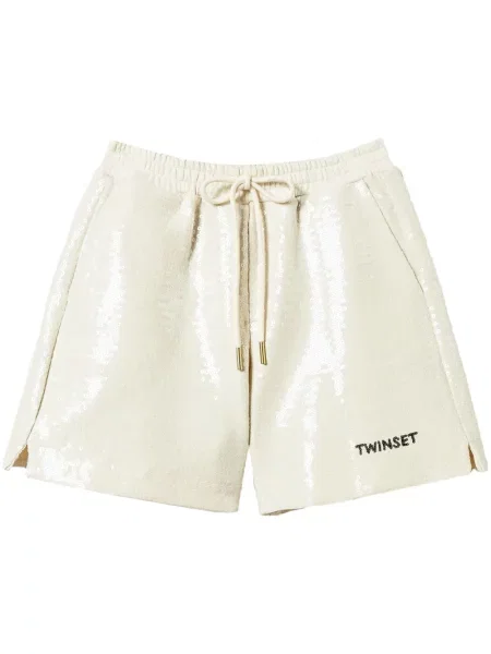 Pantaloni scurți Twinset cu paiete