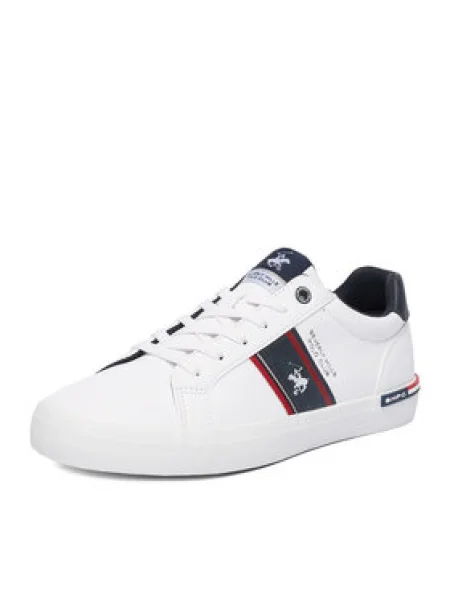 Sneakersy Beverly Hills Polo Club biela