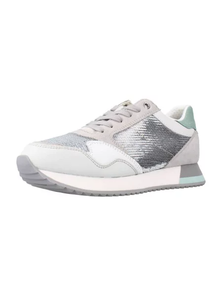 Sneakerși Geox gri