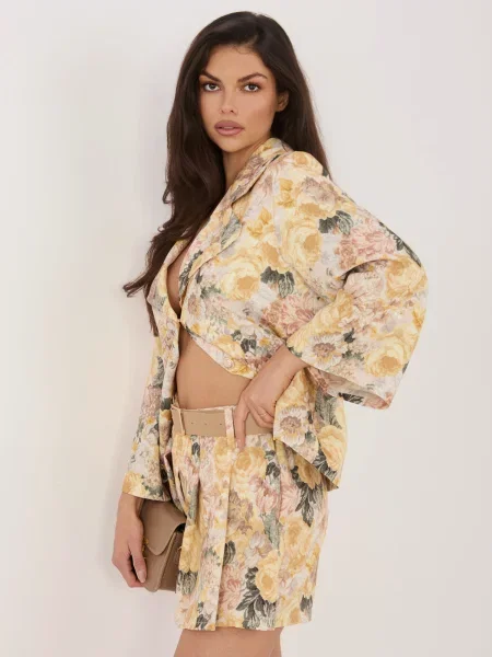 Gyerek rövidnadrág Italy Moda sárga