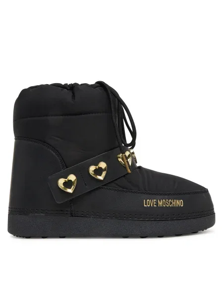 LOVE MOSCHINO Cizme de zăpadă negru
