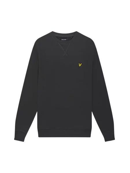 Bluza Lyle & Scott z dekoltem w kształcie litery U szara