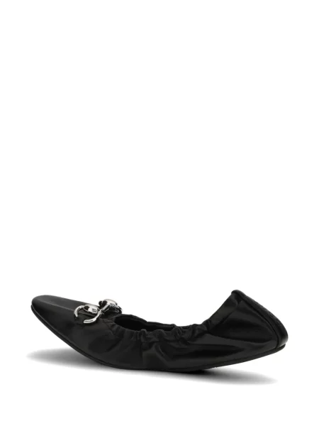 Balerini Gucci din piele negru