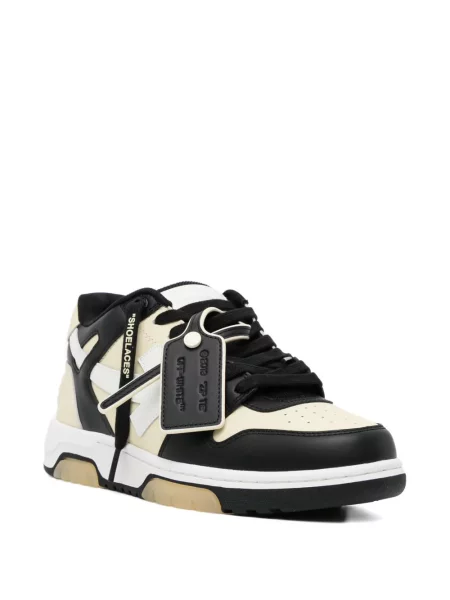 Sneakerși Off-white business alb