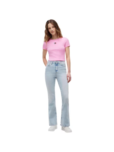 Tricou Tommy Hilfiger roz