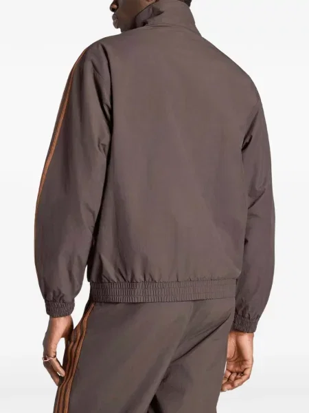 Geacă cu puf Adidas Spezial alergare cu glugă negru