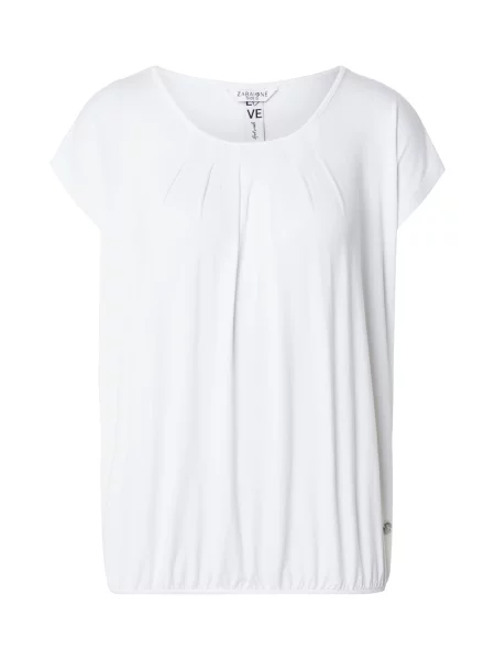 ZABAIONE Tricou alb