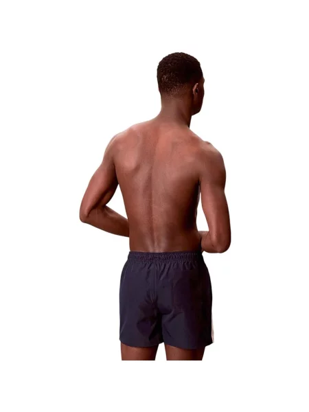 Húzózsinór rövid fürdőruha Calvin Klein Swimwear fekete