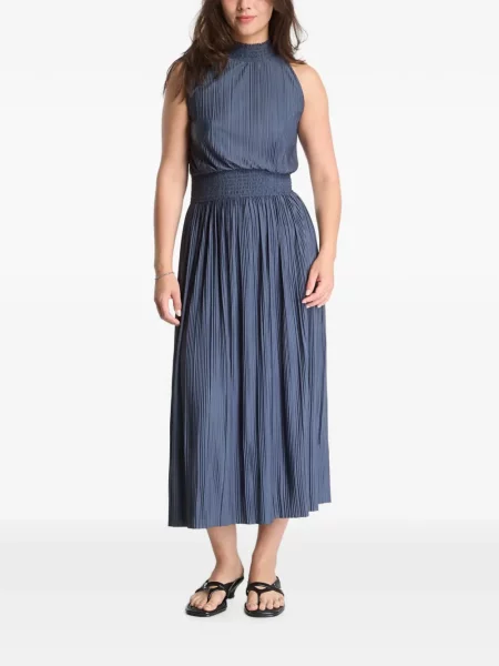 Rochie midi Samsøe Samsøe albastru