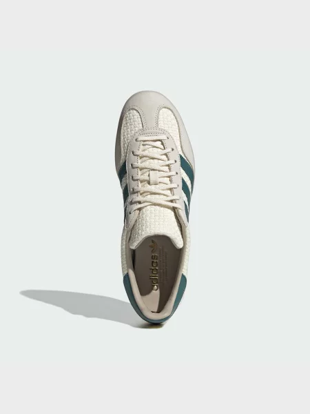 Кожаные кеды Adidas белые