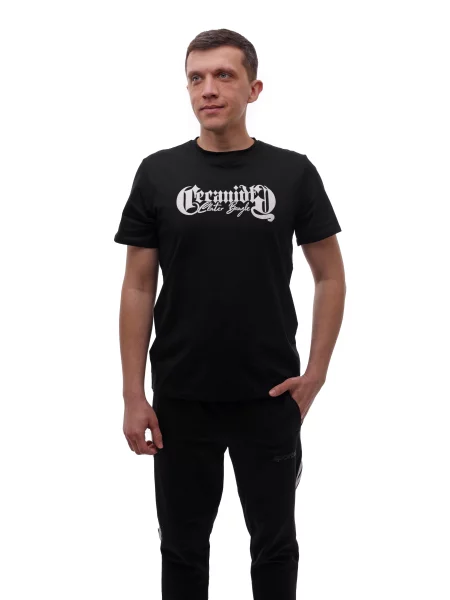 Футболка LUMO віскоза/поліестер чорний