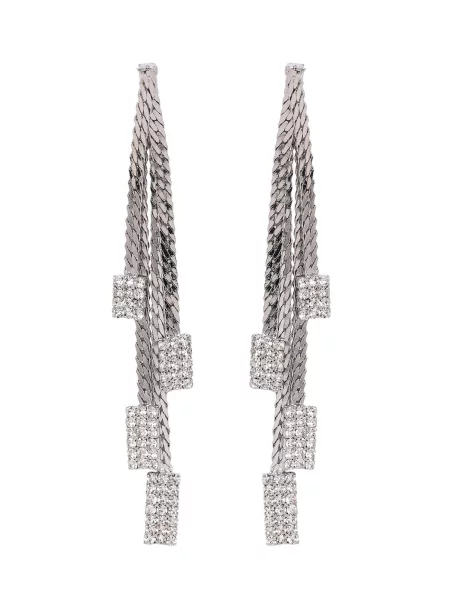 AVANT-GARDE PARIS Cercei Amelieette argintiu