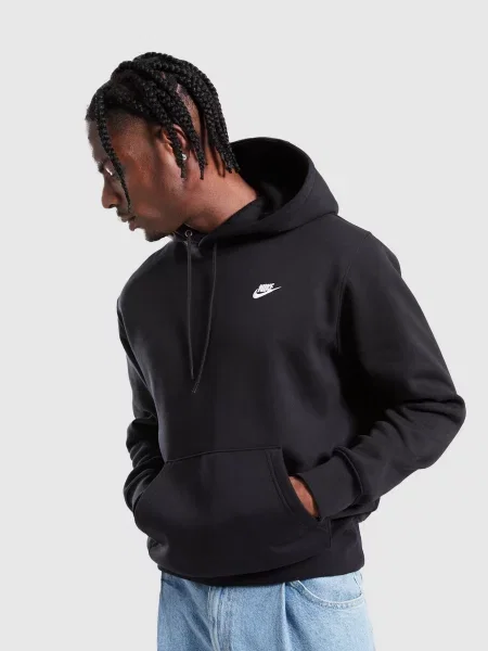 Nike Bluza Z Kapturem M Nk Club Bb Po Hoodie czarna