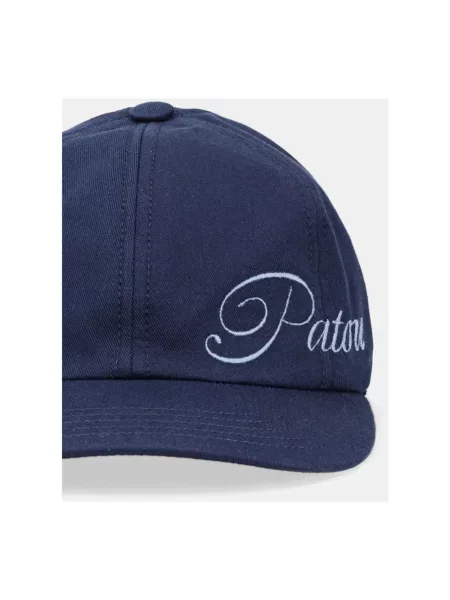 Patou czapka z daszkiem niebieska