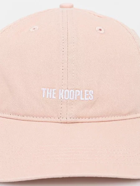 Бейсболка The Kooples з аплікацією рожевий