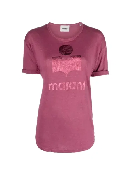 Tricou Isabel Marant cu imagine roz
