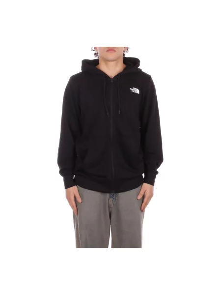 Bluza z kapturem The North Face Simple Dome Light Full Zip S czarna
