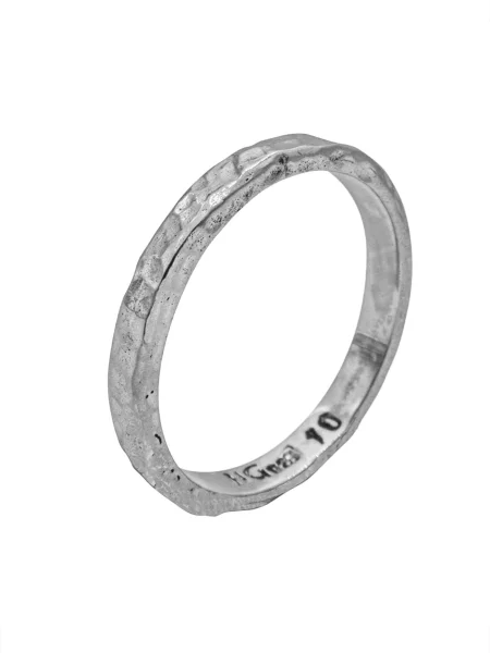 Haze&Glory Prstan Zion' srebrna