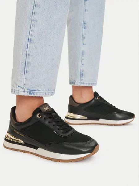 Sneakersy MICHAEL Michael Kors Nova Trainer černá