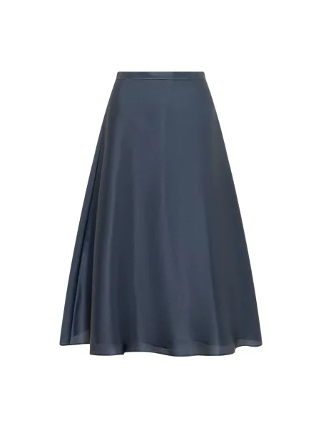 Spódnica midi Alberta Ferretti dzwony niebieska