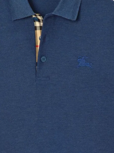 Tricou polo Burberry albastru