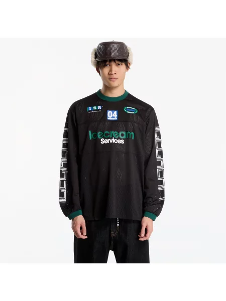 Póló Billionaire Boys Club Icecream Icecream Services Ls Mesh Top Black S fekete