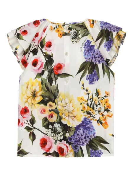 Bluzka dziecięca Dolce And Gabbana biała