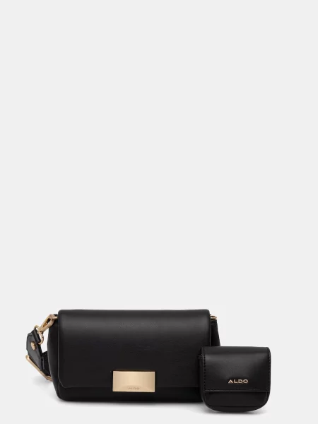 Aldo geantă crossbody pentru femei cu imitație de piele SYENNA negru