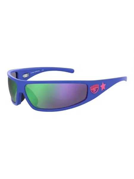 Okulary przeciwsłoneczne Chiara Ferragni Collection niebieskie