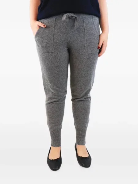 Pantaloni Eres alergare cu cordon gri