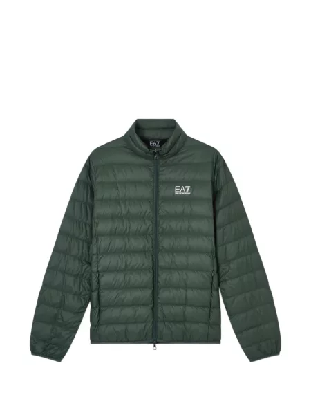 Matlasat geacă Ea7 Emporio Armani cu imagine verde