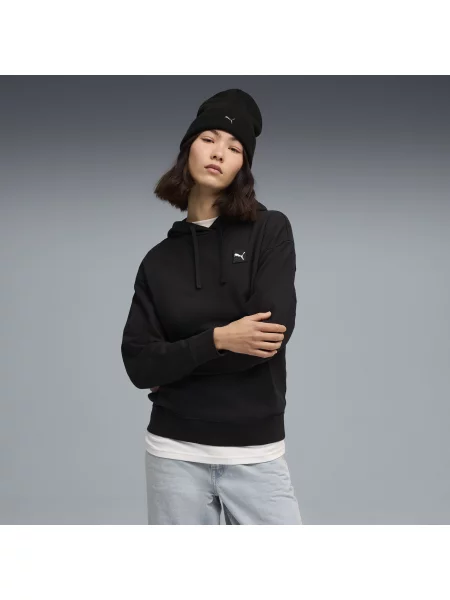 Wygodna bluza z kapturem Essentials Elevated czarna