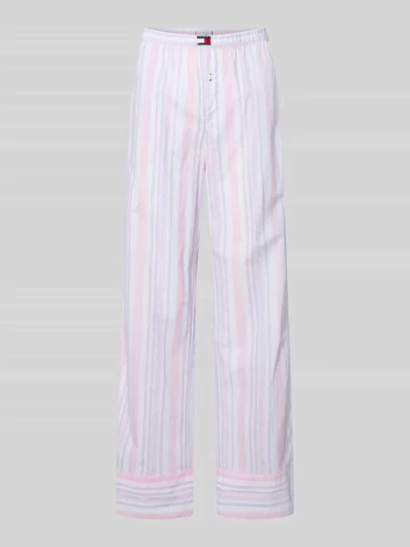 Spodnie od piżamy o kroju loose fit z czystej bawełny Tommy Hilfiger