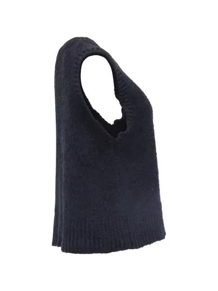 Vestă Theory tricotate albastru