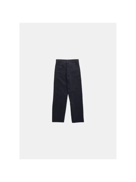 Spodnie Norse Projects z 5 kieszeniami niebieskie