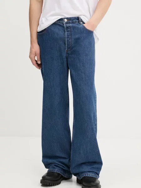 A.P.C. jeans jean aaron albastru