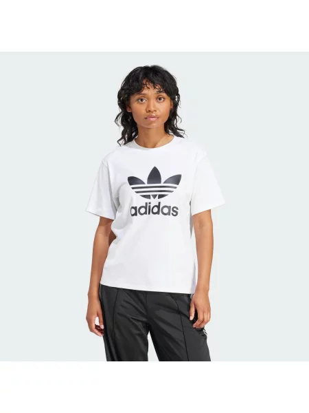 Tričko adidas Originals Trefoil béžová