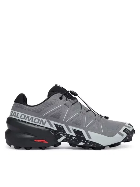 Salomon Маратонки за бягане Speedcross 6 Wide сив
