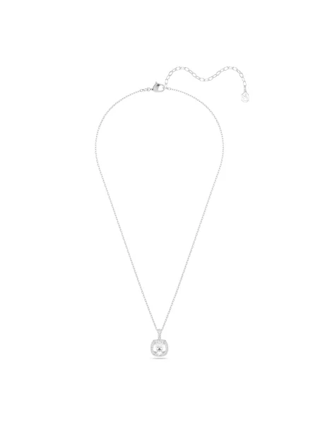 Swarovski Αλυσίδα UNA ασημί / διαφανές