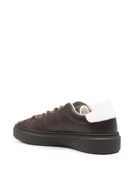 Sneakerși Furla cu imagine maro