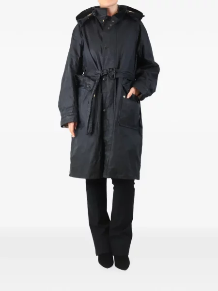 Cu centură geacă parka Barbour negru