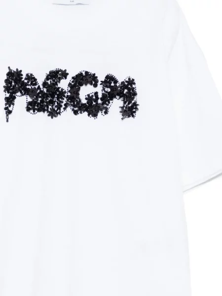 Koszulka dziecięca Msgm biała