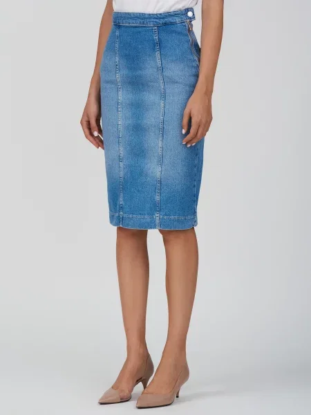 Спідниця Guess блакитна