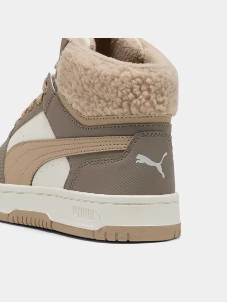 Детские кеды Puma бежевые