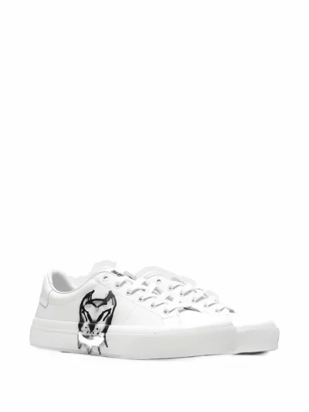 Sneakerși Givenchy cu imagine alb