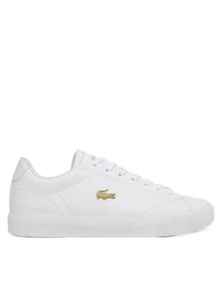 Sneakersy Lacoste białe