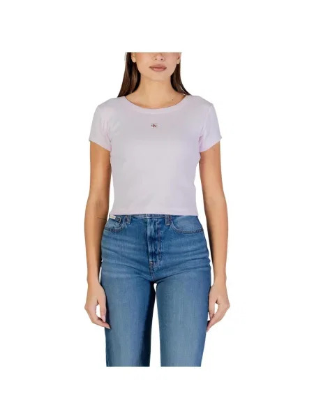 Tričko Calvin Klein Jeans ružová
