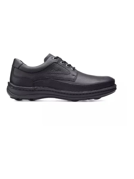 Półbuty Clarks skórzane czarne