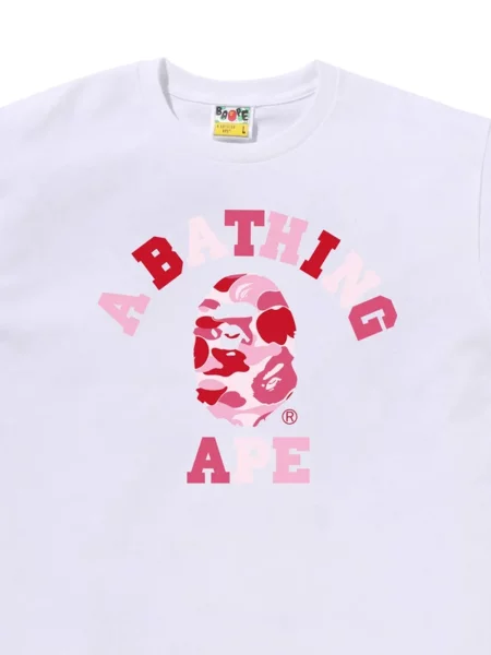 Tricou A Bathing Ape® alb
